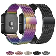 Milanese loop For Amazfit GTS/GTR-4-3-2-2e-Mini-Pro/stratos 3 Metal Bracelet 20mm 22mm watch band for Amazfit bip-U-S-lite strap