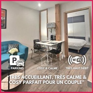 Mignon, T1 Bis cosy & calme, Neuf, Parking, Balcon