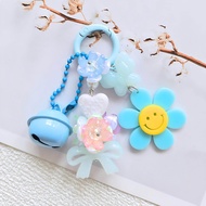 GANTUNGAN TAS / GANTUNGAN KUNCI MOTE MANIK KELOPAK CLOVER