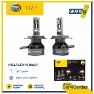 Lampu Mobil HELLA LED HL RALLY H4 6500K - Bohlam Mobil-Kumma.id
