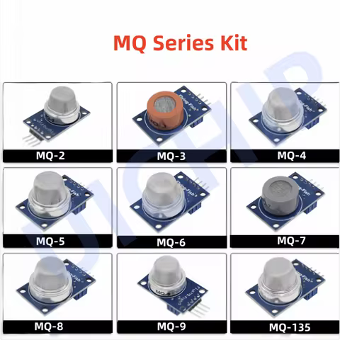 MQ-2 MQ-3 MQ-4 MQ-5 MQ-6 MQ-7 MQ-8 MQ-9 MQ-135 Detection Smoke methane liquefied Gas Sensor Module F