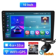 DISKON!! 7/9/10 Inci 2+32G  4+32G Android Head Unit Radio Stereo Mobil Tv Mobil Android 9 Inch 2GB/4