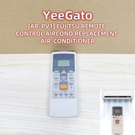 [FUJITSU] REMOTE CONTROL AIRCOND [AR-PV1] REPLACEMENT AIR-CONDITIONER {AR-JE4 PV1 PV2 PV4 JE5 JE6 JE
