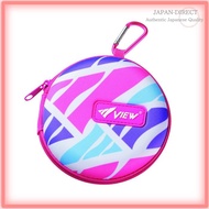 [View] Swimming Goggle Case with Carabiner, Protects Goggles, Ventilated, Protective Case for Underw