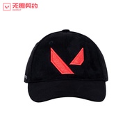 [Valorant] Fearless Contract Valorant Commemorative Baseball Cap Casual Hat Valorant Game Merchandis