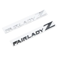 Car Metal Fairlady Z Letters Logo Trunk Body Badge Emblem Decals Sticker For Nissan 350z 359z 370z Z