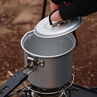 [Ready Stock] CLS Small Milk Pot Outdoor Mountain Camping Portable Barbecue Boiled Water Tea Coffee 