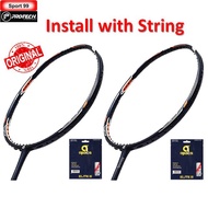 Apacs Versus 20 Install Apacs Elite III String Original Badminton Racket -Navy Matt(2pcs)【FREE INSTALL STRING】