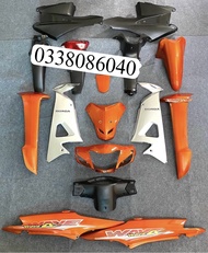 BỘ VỎ NHỰA Wave Alpha 100 - Wave 50cc - Wave Rs ( kèm tem ) MÀU ĐỘ - Cực Đẹp