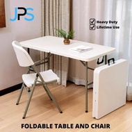 table 6 feet Heavy Duty Foldable Table Chair black White Lifetime Forever 4ft 6ft Bench Stool Outdoor