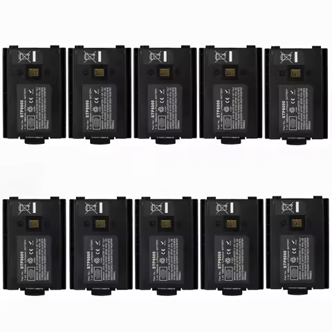 Ten Units 7.4V 1880mAh Replacement Li-poly Battery for Sepura Portable Radios for STP8000, STP9000, 