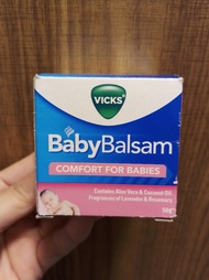 Vicks Baby Balsam 嬰幼兒舒緩膏 50g