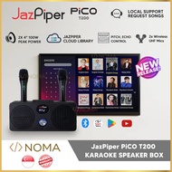 [SG] Jazpiper Pico T200 Portable All-In-One Karaoke Speakers | Constantly Updated Full Cloud Song Library | Built-in Battery | Dual UHF Microphones