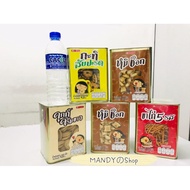 VFOODS Mini Tin Biscuit 430g (Choco Bear - Coconut Pineapple Biscuit - Vanila Cream Cookies - Tasty 