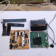 UA65NU7100KXXM SAMSUNG TV 65", MAIN BOARD, POWER SUPLY,POWER BUTTON, RIBBON CABLE, CABLE CONNECTOR A