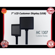 7'' LCD Customer Display MC1307 (USB)