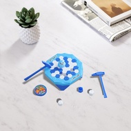 Ice Breaking Game Toy Penguin Trap Break Ice Interactive Board Game With Hammer Parent-Child Q5U9
