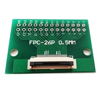 10pc FFC FPC 26PIN transfer board with 0.5MM connector soldering FFC to DIP 2.54 adapter board 1mm 0