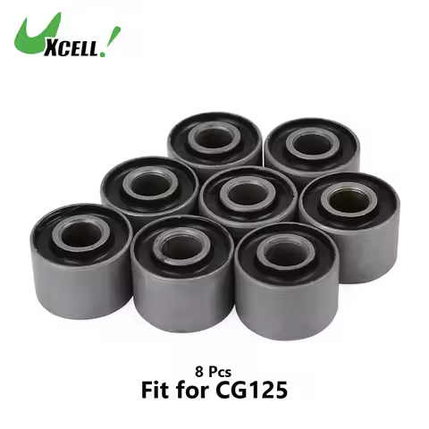 Uxcell 8Pcs 41241-222-000 Metal 10mm Motorcycle Rear Wheel Damper Bushing for CG125 Scooter Wheel Da