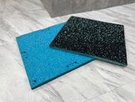 優質 健身 重訓 瑜伽 家用運動墊 隔音墊 膠地墊 減震墊 軟墊 地墊 地板 保護墊 可合拼 黑色 藍點