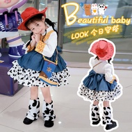kids halloween costume costume kids Toy Story Woody Triss Buzz Lightyear cosplay Girls Dress Hallowe