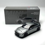 Ready Stock 1: 64 minigt1089 Nissan Nissan GT-R R35 2013NISMO CRS Alloy Car Model