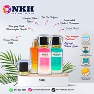 PERFUME GRED A PERFUME / PERFUME TAHAN LAMA / PERFUME BODY / CODE : CB W 6018 35ML