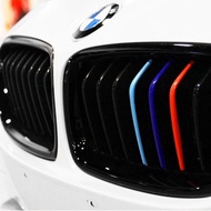 M Sport Stripe 3 Colors Grille Grill Kidney Decal REFLECTIVE Sticker for BMW 1/2/3/4/5/6/7 Series X3 X5 X6