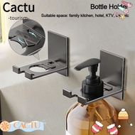 CACTU Soap Bottle Holder Bathroom Kitchen Wall Hanger Liquid Soap Shampoo Holder