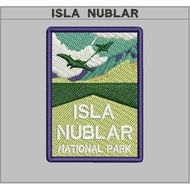 ADVENTURE PATCH EMBROIDERY ISLA NUBLAR NATIONAL PARK EMBROIDERY COMPUTER LOGO | ADV-79
