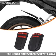 Applicable to Honda CBR650R CB650R 2019-2024 Motorcycle Mudguard Modified Front Mudguard Extended Fr