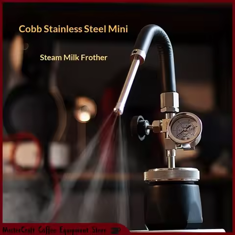 Capsulone stainless steel stovetop milk frother for Colbro Moka pot Bialetti 2 cup double valve Moka