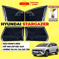 HYUNDAI STARGAZER Type 1 MR CAR Sunshade Curtain Anti-UV, Ultraviolet Rays [Free Fleece Scarf] Sun S