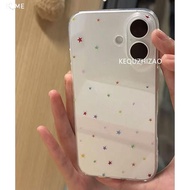 Samsung S25Ultra Colorful Little Star S24/S23 Phone Case A56/A55 All-Inclusive Note10+Soft F52