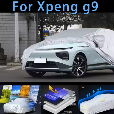 For Xpeng g9 Car protective cover,sun protection,rain protection, UV protection,dust prevention auto