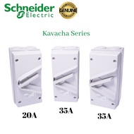 Schneider ( WHT ) 20A/ 35A/ 63A 3Pole Outdoor Weatherproof Enclosed Isolator Switch