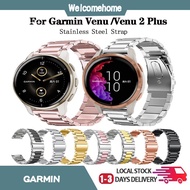 Garmin Venu 2 Plus Smart Watch Strap Band Metal Stainless Steel Strap Band For Garmin Venu Replacement band