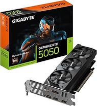 GIGABYTE GeForce RTX 5050 OC Low Profile 8G Graphics Card, 8GB 128-bit GDDR6, PCIe 5.0, Supports up 