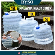 5L 10L 15L Folding Travel Water Buckes Camping Picnic Water Container