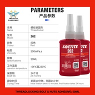BOLT NUT SIZE <M6 262 LOCTITE thread lock glue diy wire rim custom seal anti rust screw bodykit