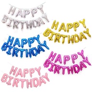 Happy Birthday Foil Balloon Whole Letters Foil Balloon Set