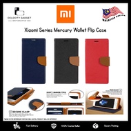 Xiaomi 13TPro 13T 12TPro 12T 11TPro 11T 10TPro 10T 9TPro 9T 11Lite 12Lite Mercury Wallet Flip Case