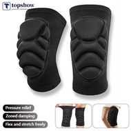 TOPSHOW 1Pair Labor Knee Protection Kit Adjustable Cushion Suitable for Yoga Hiking and Heavy Physic