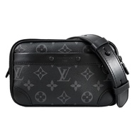 Louis Vuitton LV M82542 ALPHA 經典Monogram寬背帶雙層斜背包