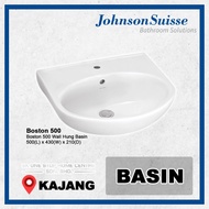 Johnson Suisse Boston 500 Wall Hung Basin Set - WBSABS201WW