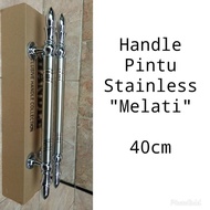 Handle pintu rumah stainless melati 40cm Juwana Bras