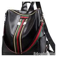 Women's Bags▼◐B11 Ready Stock Grand Warni Backpack PU Bags Travel Casual Bag Shoulder Beg