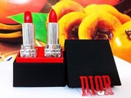 Dior 迪奧 藍星迷你雙唇組 含 999 經典唇膏 1.4g+ 999 絲絨唇膏 1.4g 禮盒裝