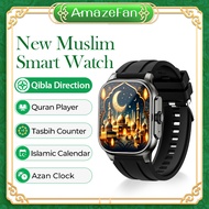 Ready Stock  Smart Watch Muslim Jam Tangan Pintar Pria Wanita Adzan Reminder Muslim Quran Prayer Ala