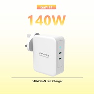 Awei PD22 140W GaN Wall Apple charger 2 Ports QC Fast Charger USB-C power adapter with UK EU plug sa